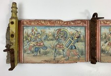 19. Secolo Frammento in legno