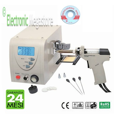 Dissaldatore aspiratore - dissaldatore, a