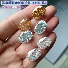 Moissanite sfusa taglio