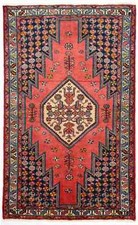 Mazlegan 135x190cm Tappeto Persiano Annodato a Mano