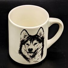 Tazza da caffè vintage Siberian Husky Cindy Farmer regalo amante dei cani