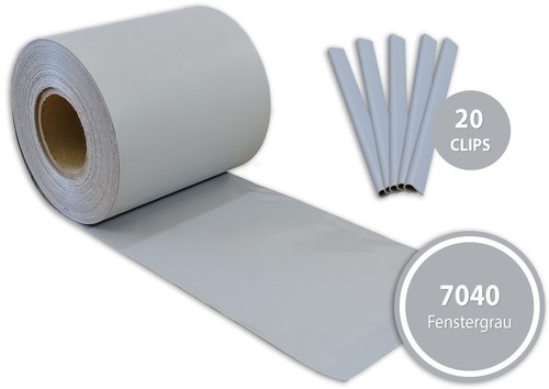 Visiera pvc recinzione doppia - pvc,