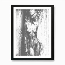 Stampa artistica donna nuda