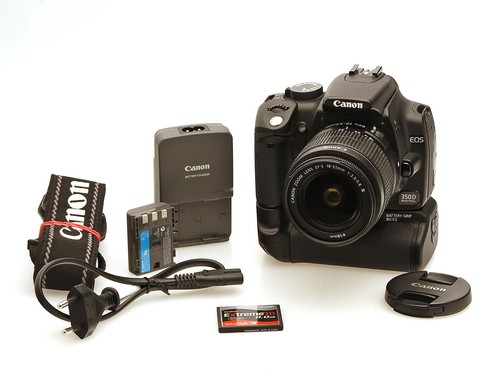 Canon eos 350d fotocamera - canon,