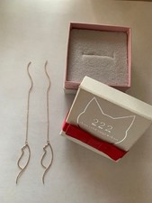 Orecchini in oro rosa K18