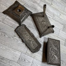 Bellissimo set scrivania placcato argento