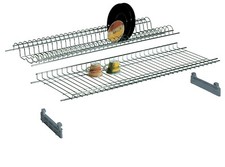 Kit scolapiatti cromato - kit,