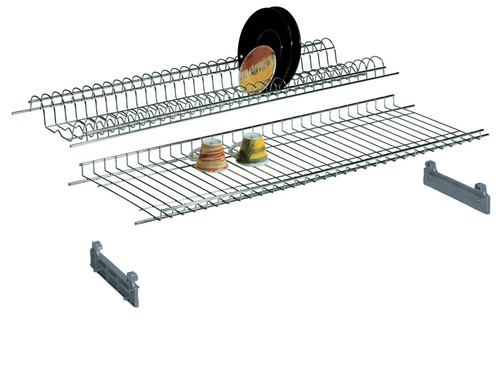 Kit scolapiatti cromato - kit,