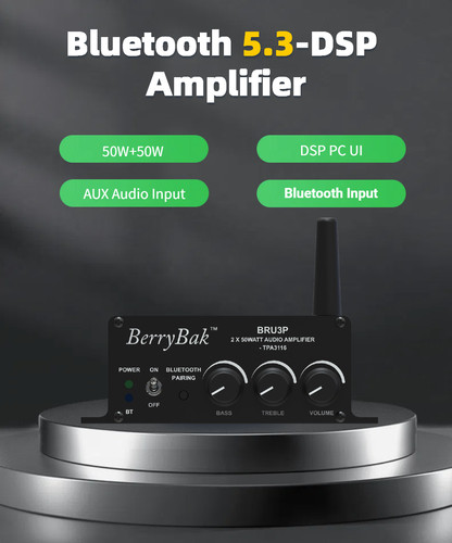 Amplificatore stereo bluetooth - stereo,