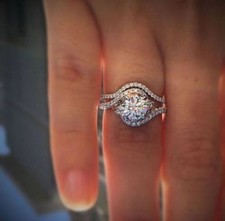 Set di anelli da sposa in oro