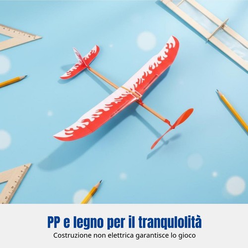 Aereo modello elastico kit - aereo, a