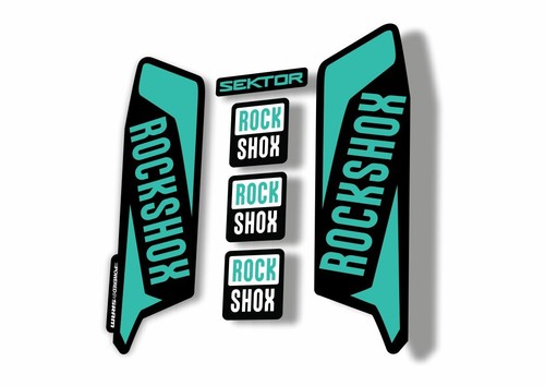 Adesivo rock shox - sektor, 2016