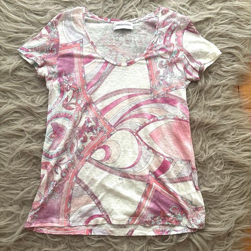 Shirt emilio pucci lino 100 - t-shirt,