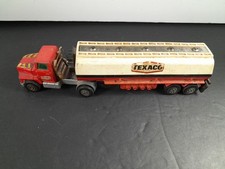 Lotto 7 Matchbox Super Kings vintage Ford Texaco, Team Honda, Peterbilt Police 