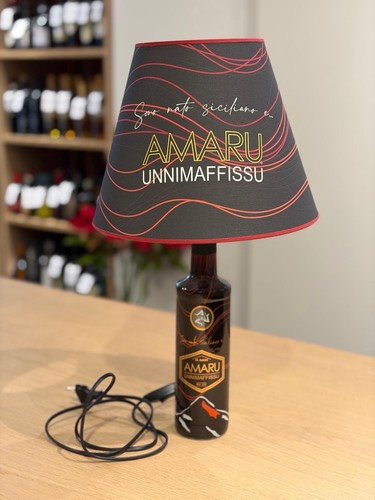 Lampada tavolo bottiglia - da,