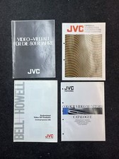 4x CATALOGO JVC BROADCAST