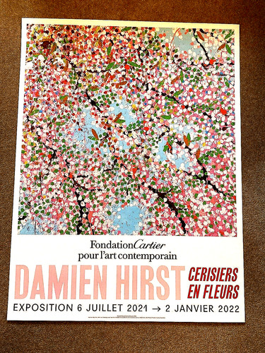 Poster esposizione damien - poster,