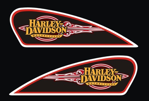 Kit adesivi harley - adesivi, davidson