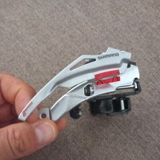 Deragliatore Shimano Fd-m190 SIS Index Mai Montato Colore Beri/silver Bici...