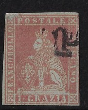 1851/52 ASI toscana 1 crazia
