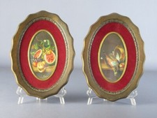 2 PICCOLI QUADRI OVALI CON