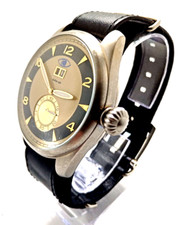 Italian Style GRAN DATA Raffinato Orologio Uomo OVERSIZE NUOVO Garanzia 36 mesi