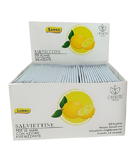 Salviettine igienizzanti - 50,