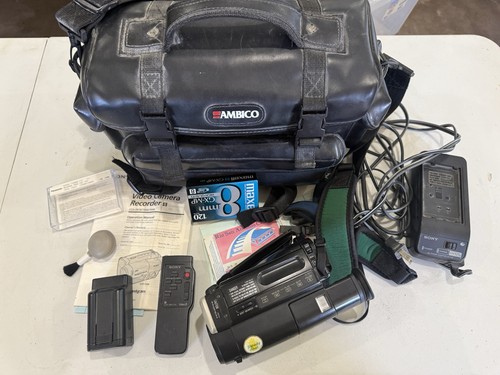 Sony handycam ccd tr98 video8 - sony,