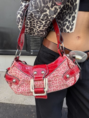 Borsa tracolla vintage guess - a,