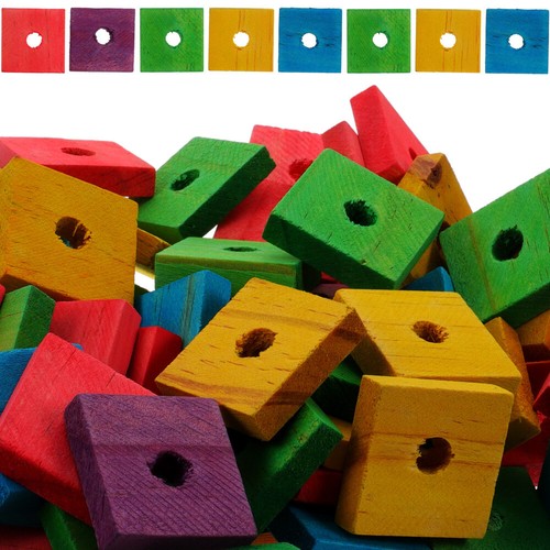 100pcs pappagallo legno chip - 100pcs,