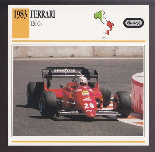 Ferrari 126 italia - ferrari, f1