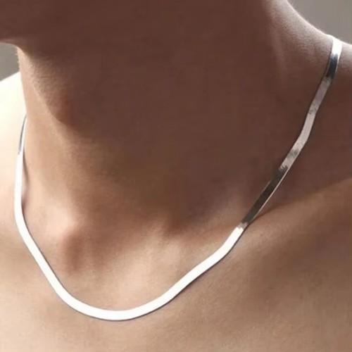 Collana catena argento - collana,