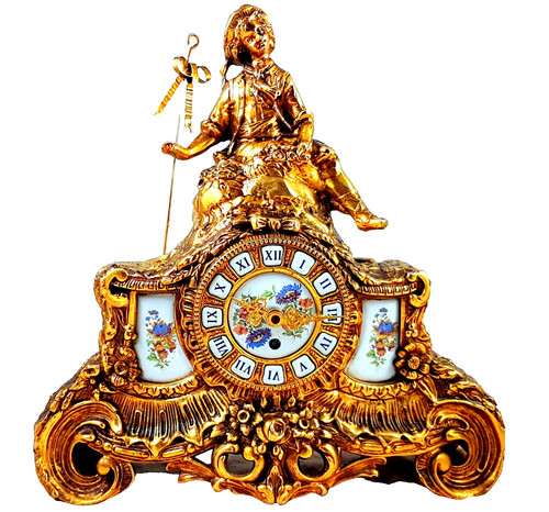 Antico orologio camino - orologio,