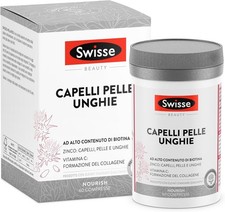 SWISSE Capelli Pelle Unghie  Integratori per Capelli Pelle e Unghie con Vitamina