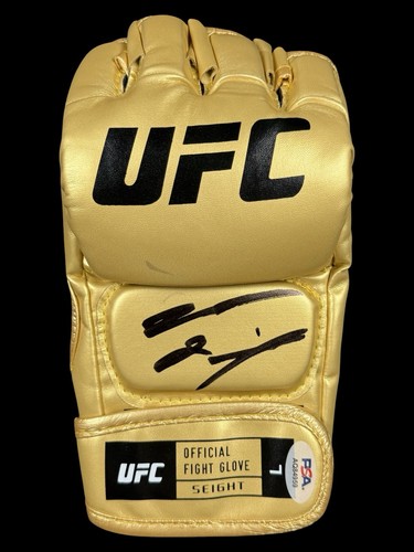 Guanto oro ufc autografato - guanto,
