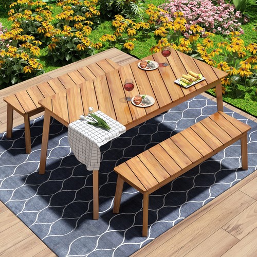 Pieces outdoor indoor table - 3,