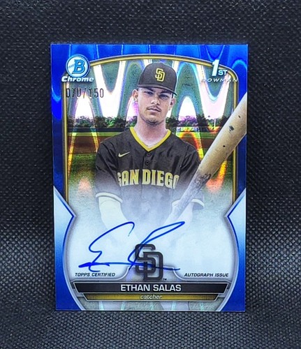2023 bowman cromo - cromo, salas