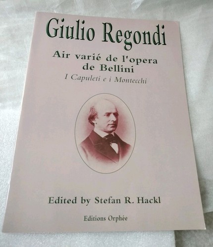 Giulio regondi air varie - regondi,