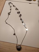 Collana cuore acciaio inox