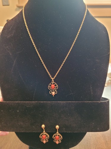 Set gioielli vintage avon - vintage, tono