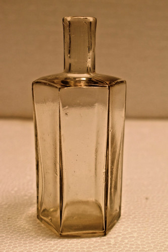 Antico mano soffiato - antico, esagonale