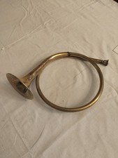 CORNO DA CACCIA IN OTTONE CONDIZIONI COME IN FOTO