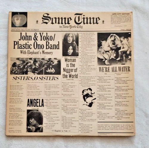 John yoko plastic ono band - john,