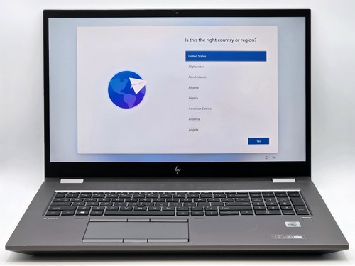 Zbook fury uhd 4k - hp, 17