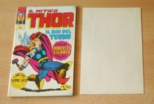 ED. CORNO  SERIE  IL MITICO THOR  N°  1  CON POSTER  1971  ORIGINALE  NO ADESIVI