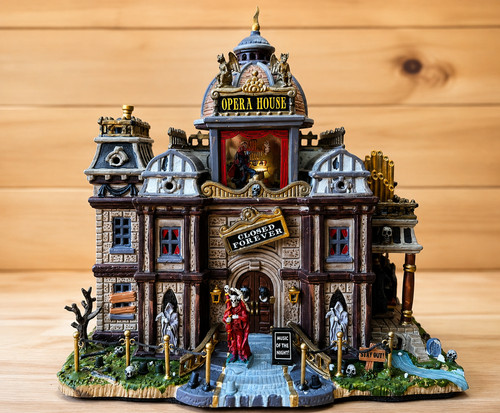 Lemax spooky town teatro - town,