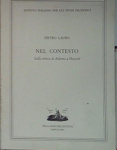 Lauro pietro nel contesto - nel,