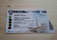 Biglietto Stadio Siena