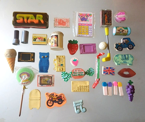Lotto gomme gommine vintage - gomme,