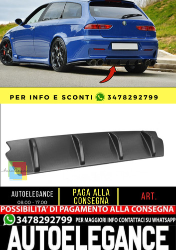 Splitter posteriore alfa - 🔥splitter,
